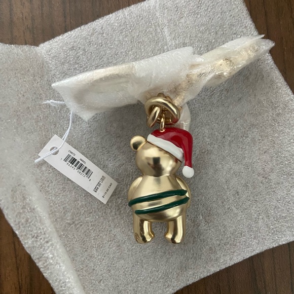 Coach Christmas Lights Bear Bag Charm NWT - Picture 2 of 3